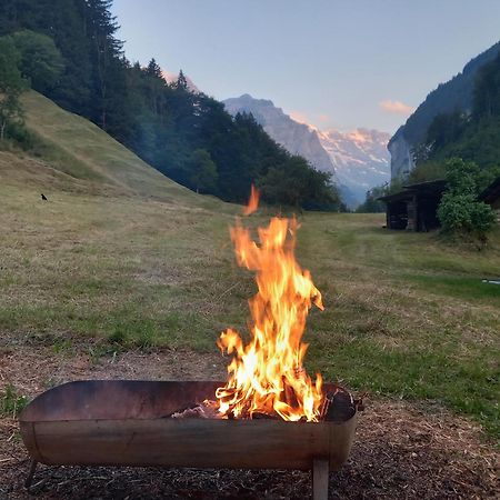 Chalet Elza Apartment Lauterbrunnen Luaran gambar