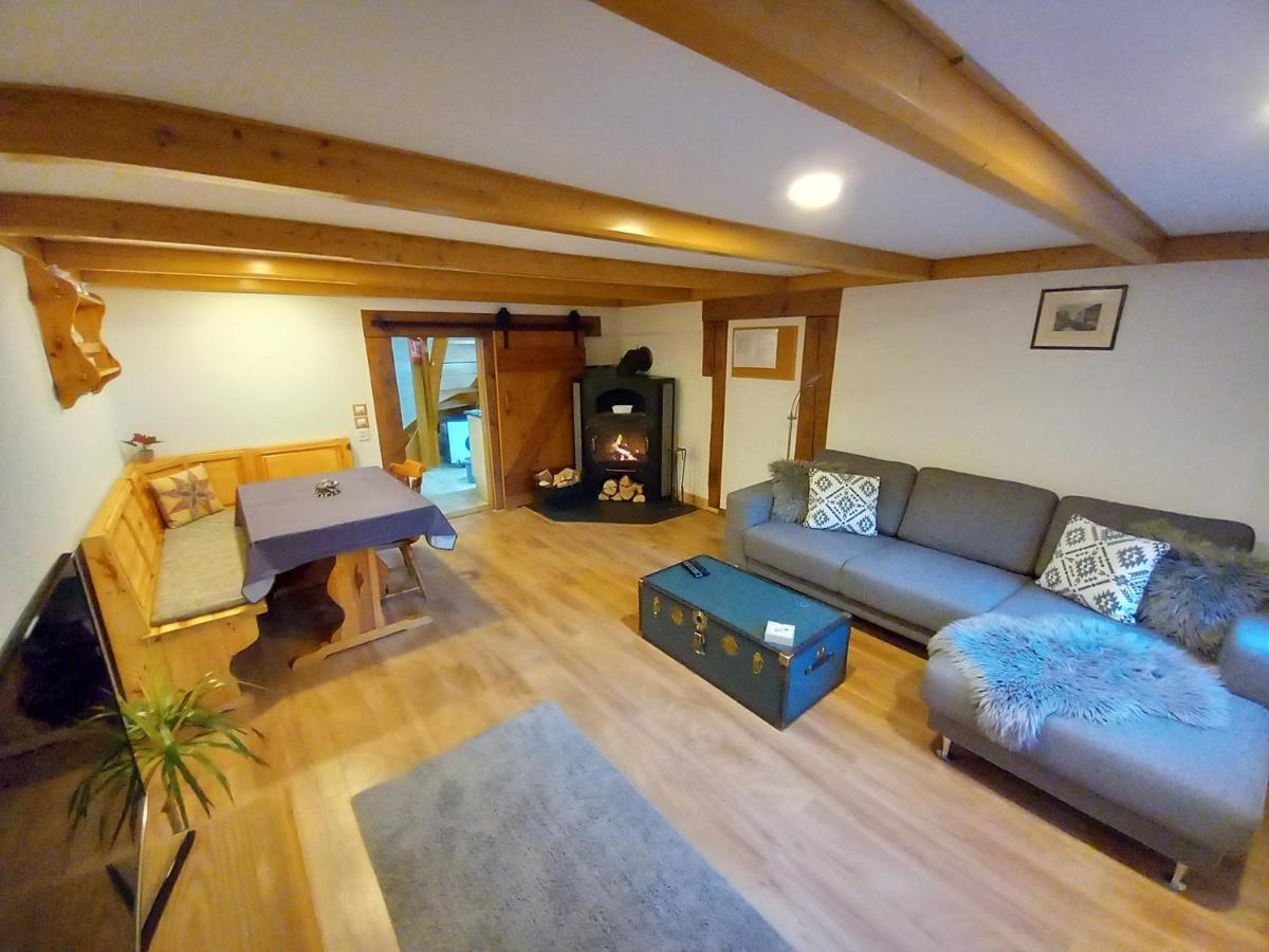 Chalet Elza Apartment Lauterbrunnen Luaran gambar