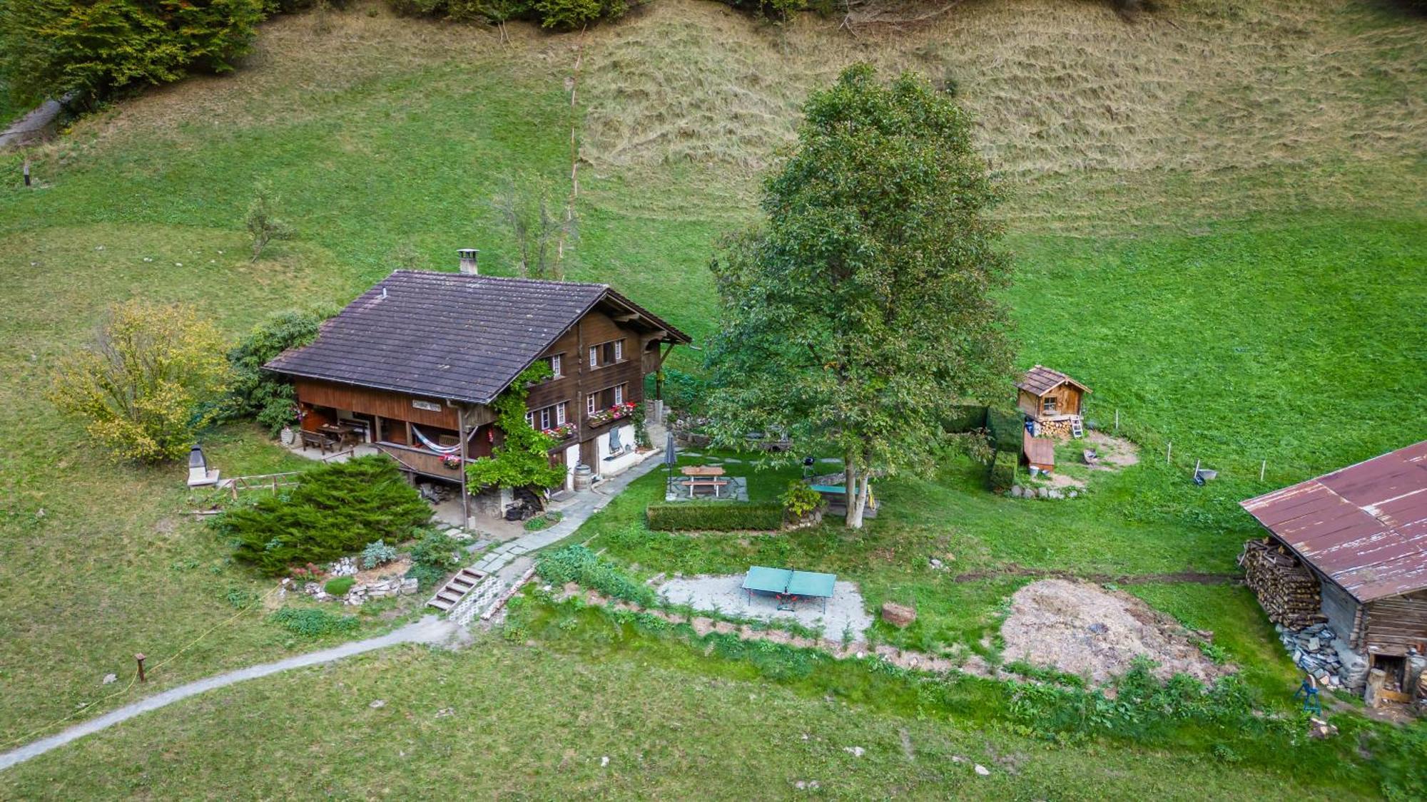 Chalet Elza Apartment Lauterbrunnen Luaran gambar