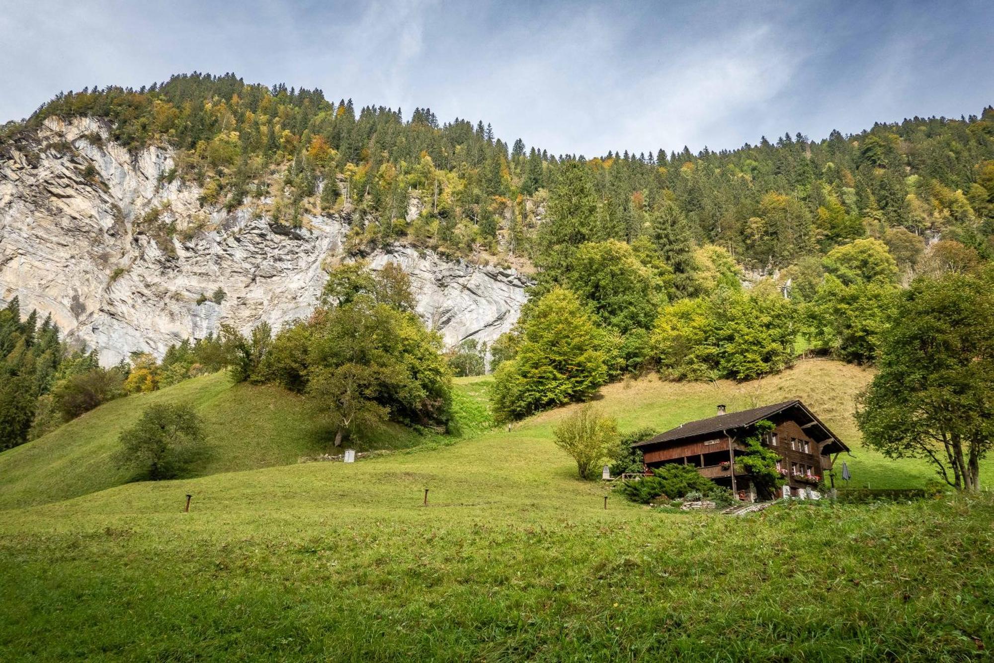 Chalet Elza Apartment Lauterbrunnen Luaran gambar