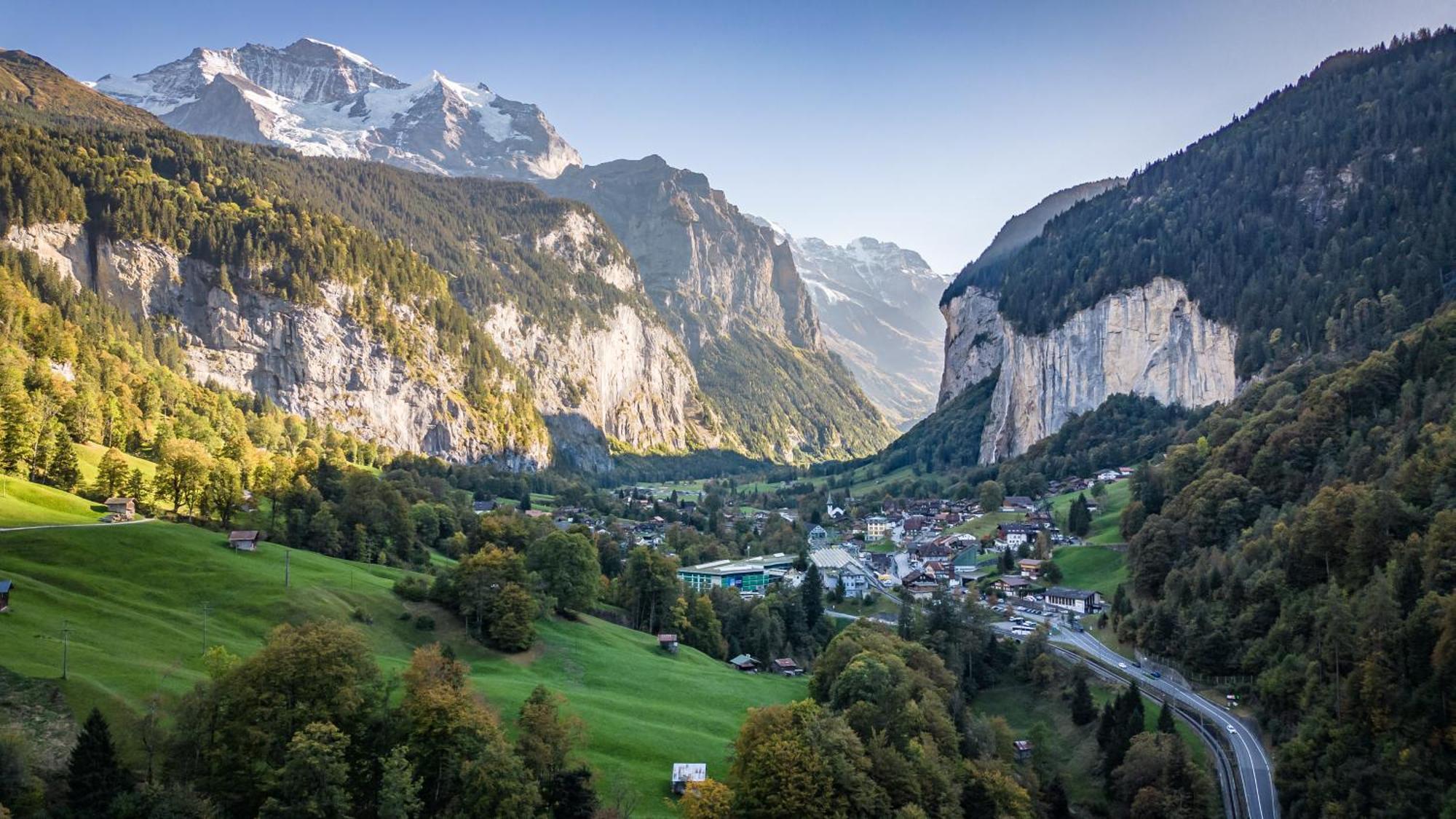 Chalet Elza Apartment Lauterbrunnen Luaran gambar