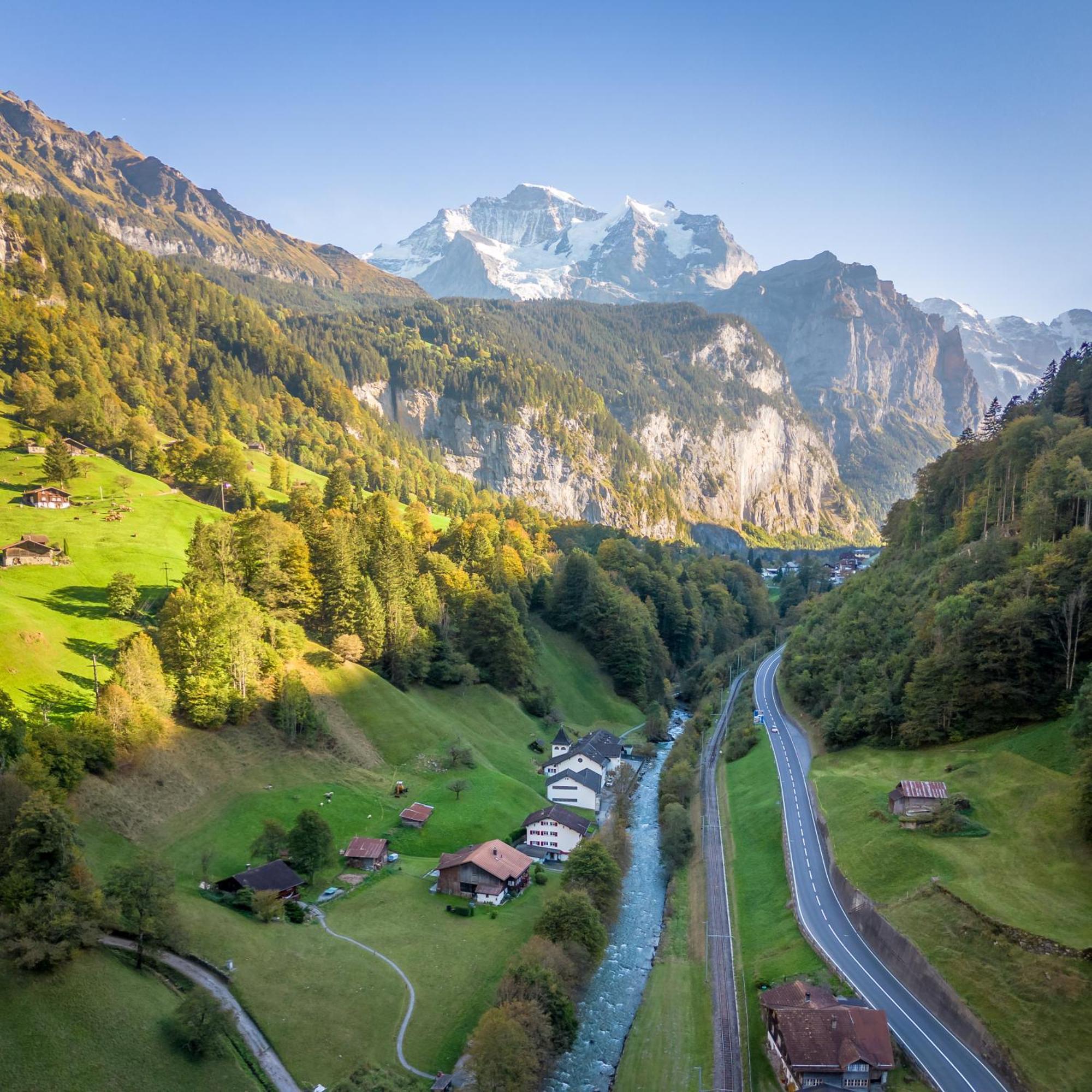 Chalet Elza Apartment Lauterbrunnen Luaran gambar