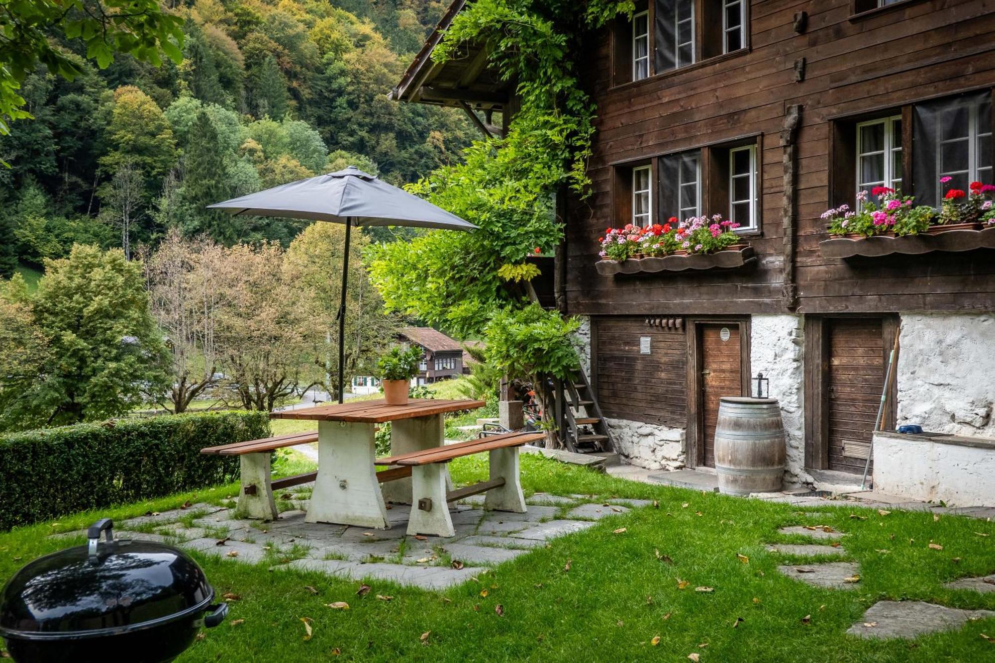 Chalet Elza Apartment Lauterbrunnen Luaran gambar